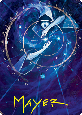 Time Warp Art Card (Gold-Stamped Signature) [Strixhaven: School of Mages Art Series] | Eastridge Sports Cards & Games