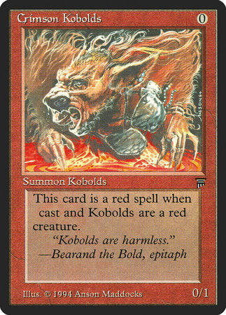 Crimson Kobolds [Legends] | Eastridge Sports Cards & Games