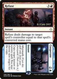 Refuse // Cooperate [Hour of Devastation Promos] | Eastridge Sports Cards & Games