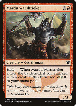 Mardu Warshrieker [Khans of Tarkir] | Eastridge Sports Cards & Games