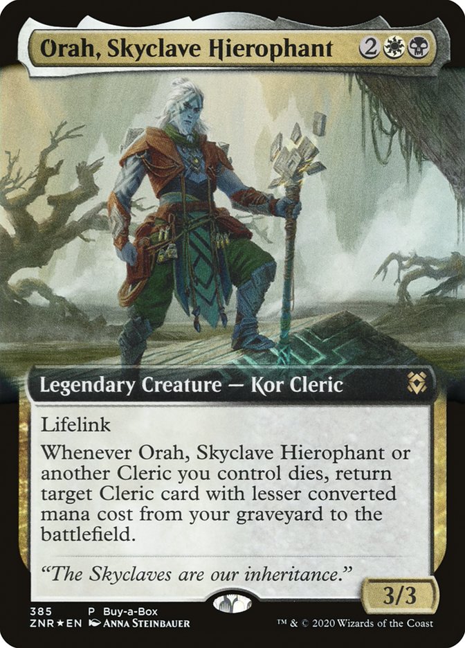 Orah, Skyclave Hierophant (Buy-A-Box) [Zendikar Rising] | Eastridge Sports Cards & Games