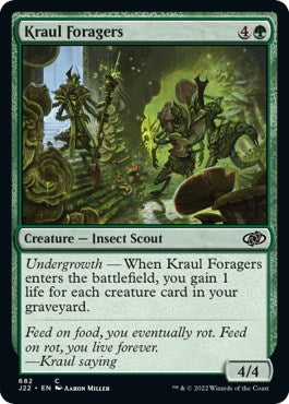 Kraul Foragers [Jumpstart 2022] | Eastridge Sports Cards & Games