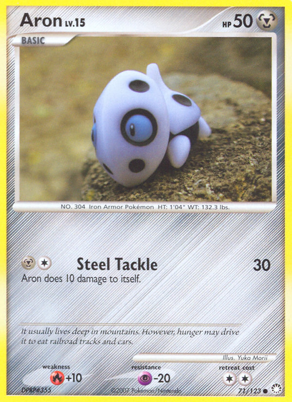 Aron (71/123) [Diamond & Pearl: Mysterious Treasures] | Eastridge Sports Cards & Games