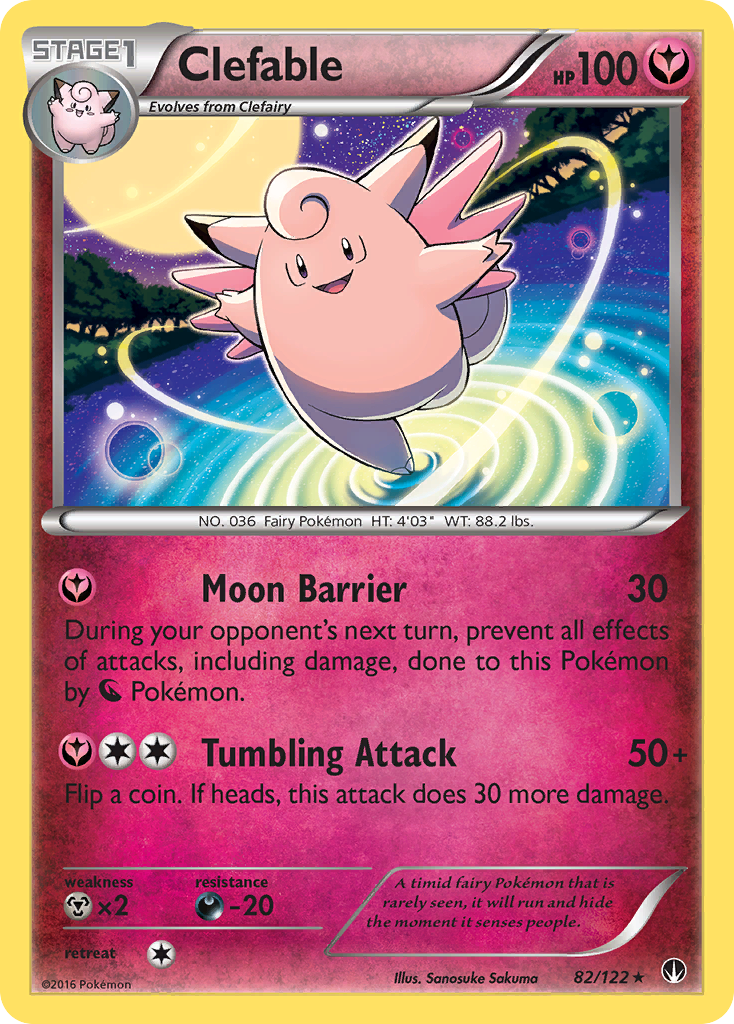 Clefable (82/122) [XY: BREAKpoint] | Eastridge Sports Cards & Games