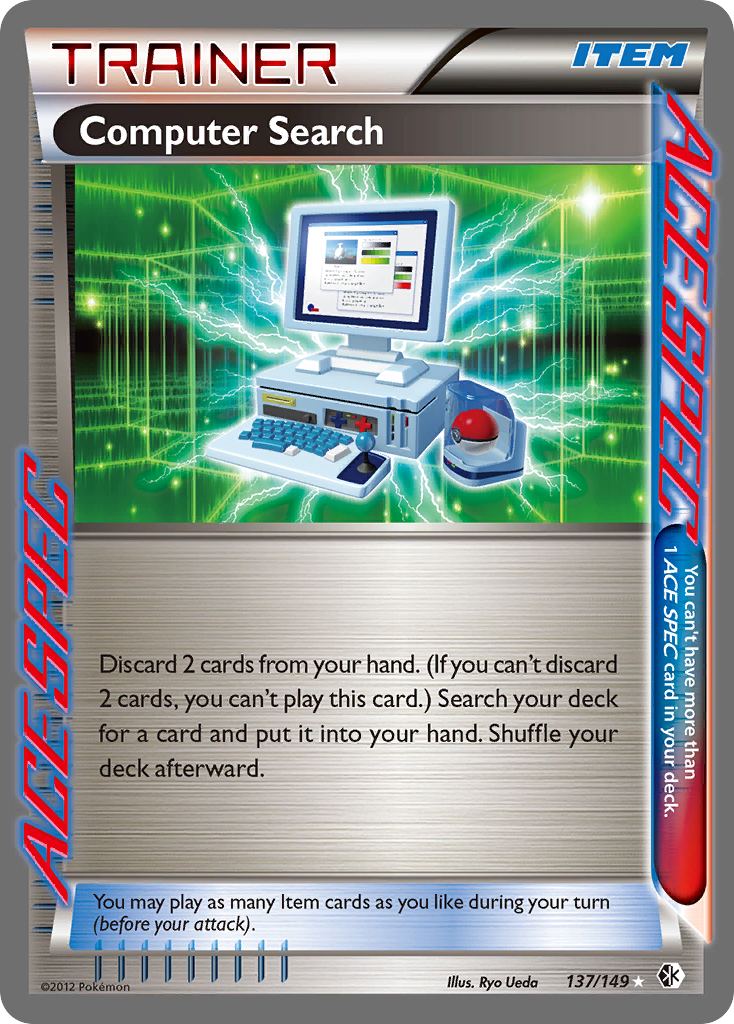 Computer Search (137/149) [Black & White: Boundaries Crossed] | Eastridge Sports Cards & Games