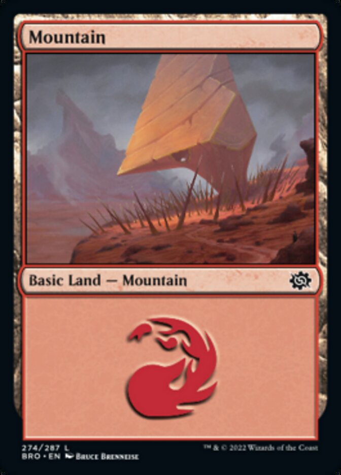 Mountain (274) [The Brothers' War] | Eastridge Sports Cards & Games