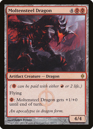 Moltensteel Dragon [New Phyrexia] | Eastridge Sports Cards & Games