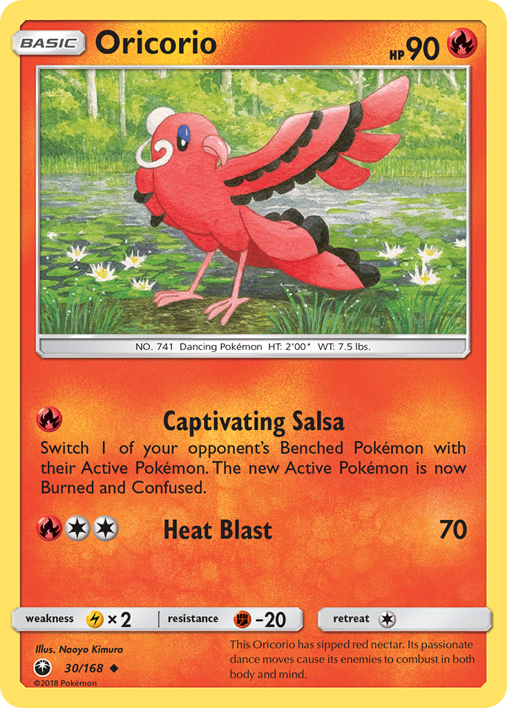 Oricorio (30/168) [Sun & Moon: Celestial Storm] | Eastridge Sports Cards & Games