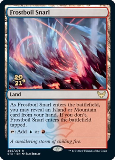 Frostboil Snarl [Strixhaven: School of Mages Prerelease Promos] | Eastridge Sports Cards & Games