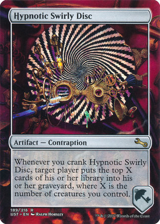 Hypnotic Swirly Disc [Unstable] | Eastridge Sports Cards & Games