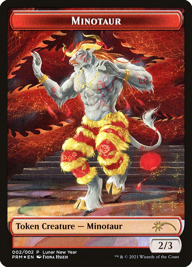 Minotaur Token [Year of the Ox 2021] | Eastridge Sports Cards & Games