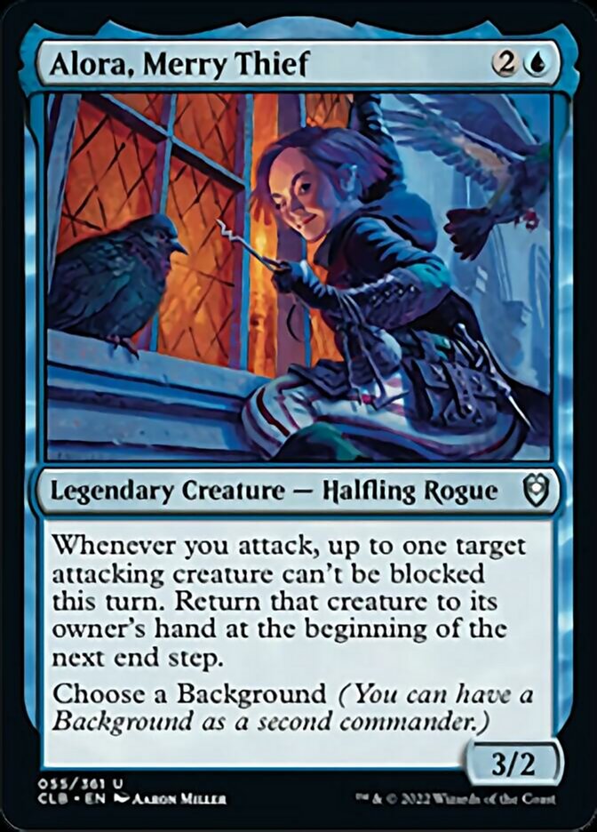 Alora, Merry Thief [Commander Legends: Battle for Baldur's Gate] | Eastridge Sports Cards & Games