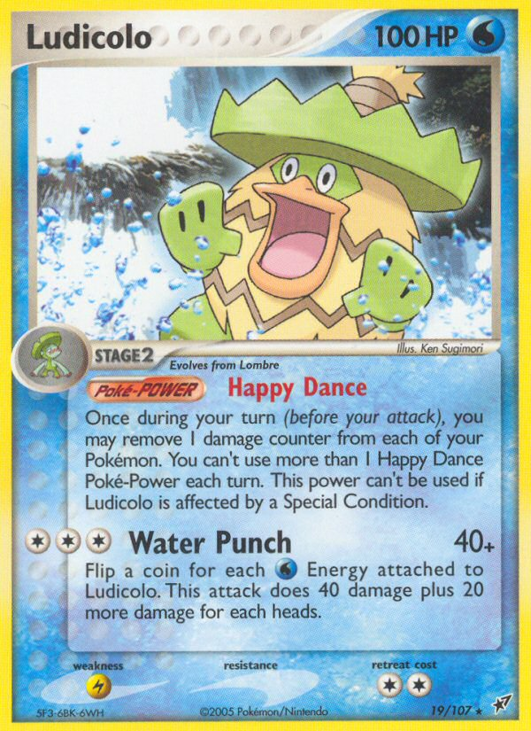 Ludicolo (19/107) [EX: Deoxys] | Eastridge Sports Cards & Games