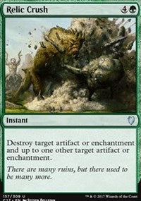 Relic Crush [Commander 2017] | Eastridge Sports Cards & Games