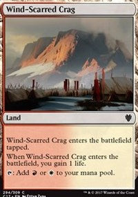 Wind-Scarred Crag [Commander 2017] | Eastridge Sports Cards & Games