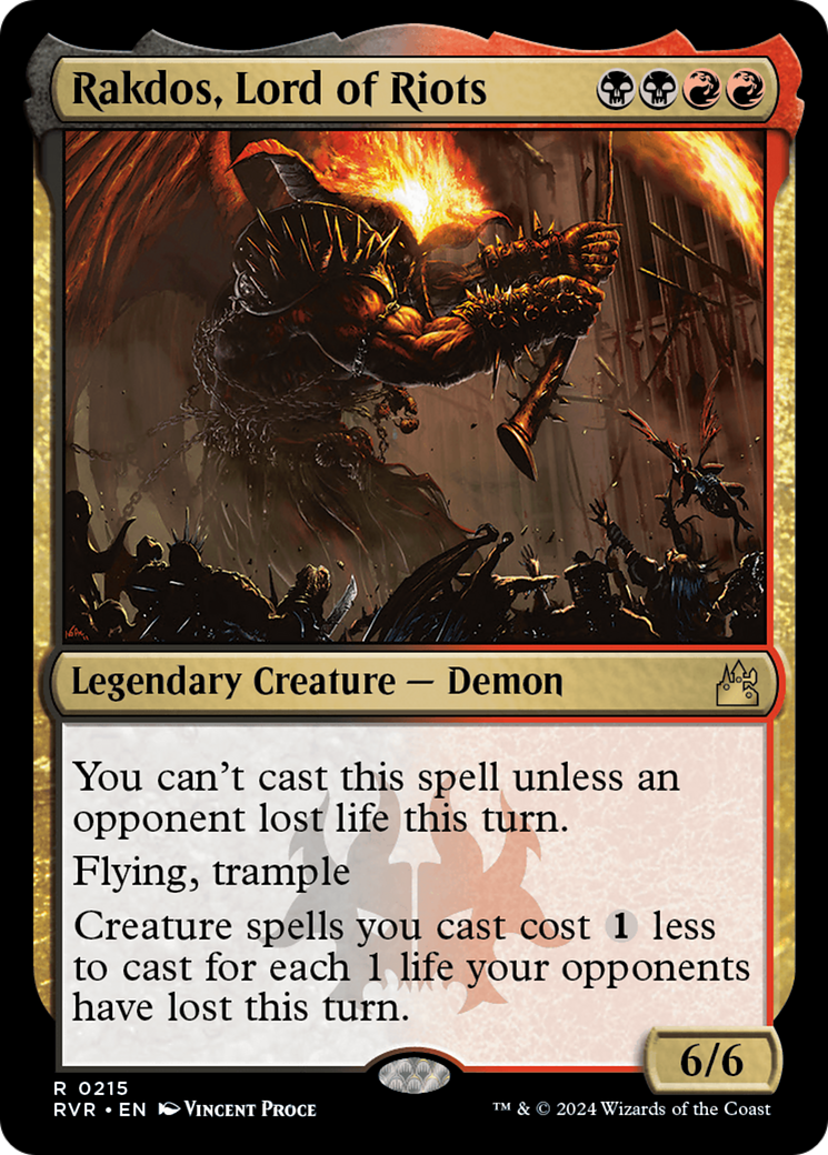 Rakdos, Lord of Riots [Ravnica Remastered] | Eastridge Sports Cards & Games