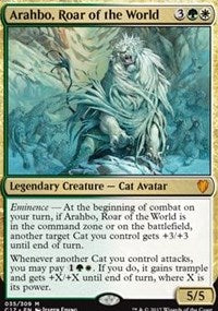 Arahbo, Roar of the World (Commander 2017) [Commander 2017 Oversized] | Eastridge Sports Cards & Games