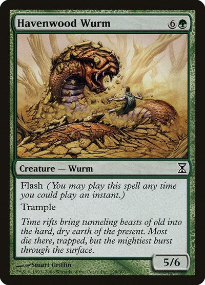 Havenwood Wurm [Time Spiral] | Eastridge Sports Cards & Games