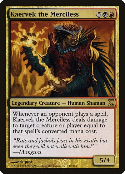 Kaervek the Merciless [Time Spiral] | Eastridge Sports Cards & Games