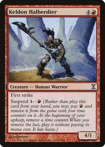 Keldon Halberdier [Time Spiral] | Eastridge Sports Cards & Games