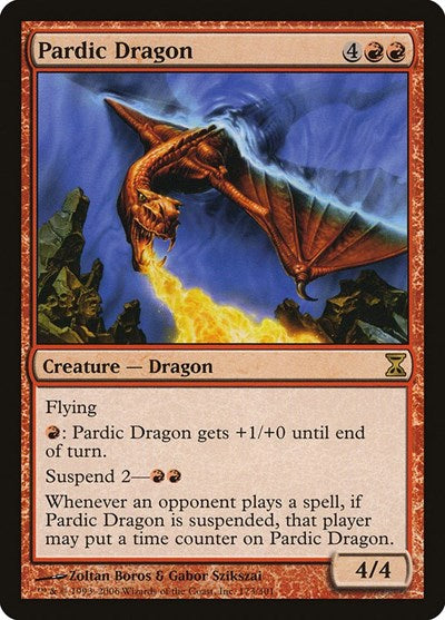 Pardic Dragon [Time Spiral] | Eastridge Sports Cards & Games