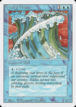 Wall of Water [Revised Edition] | Eastridge Sports Cards & Games