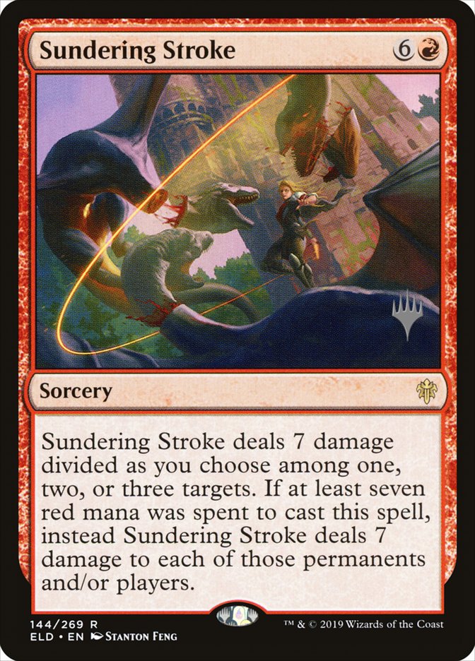 Sundering Stroke (Promo Pack) [Throne of Eldraine Promos] | Eastridge Sports Cards & Games