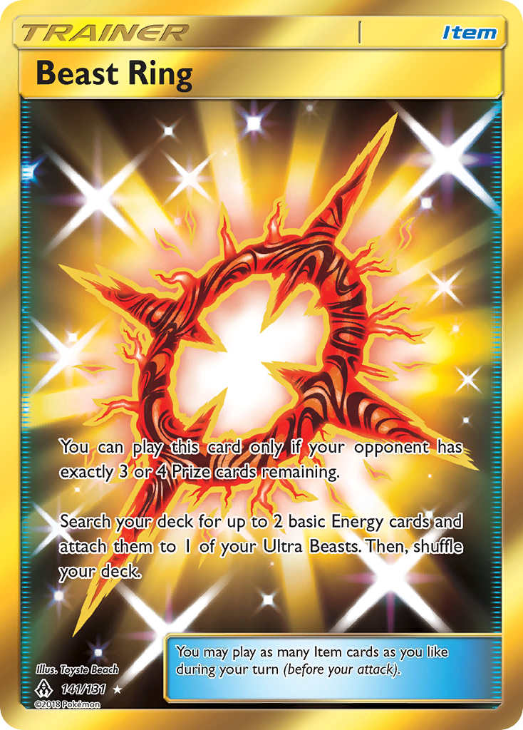 Beast Ring (141/131) [Sun & Moon: Forbidden Light] | Eastridge Sports Cards & Games