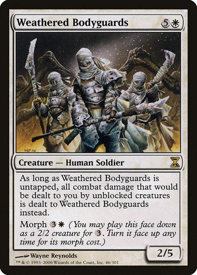 Weathered Bodyguards [Time Spiral] | Eastridge Sports Cards & Games