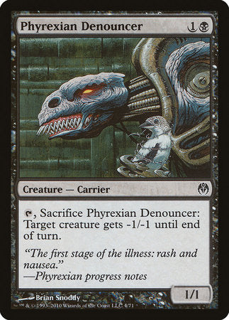 Phyrexian Denouncer [Duel Decks: Phyrexia vs. the Coalition] | Eastridge Sports Cards & Games