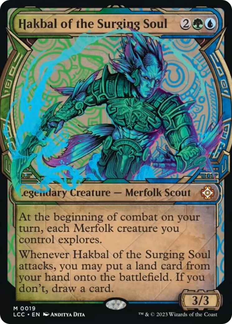 Hakbal of the Surging Soul (Showcase) [The Lost Caverns of Ixalan Commander] | Eastridge Sports Cards & Games