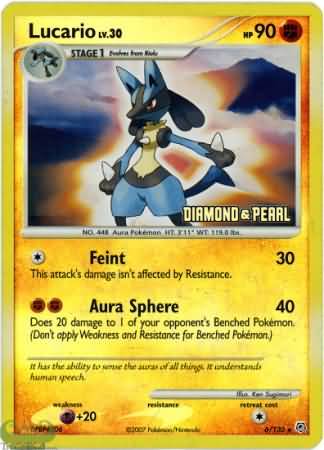 Lucario (6/130) [Burger King Promos: 2008 Collection] | Eastridge Sports Cards & Games