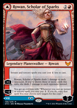 Rowan, Scholar of Sparks // Will, Scholar of Frost [Strixhaven: School of Mages] | Eastridge Sports Cards & Games