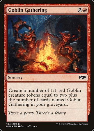 Goblin Gathering [Ravnica Allegiance] | Eastridge Sports Cards & Games