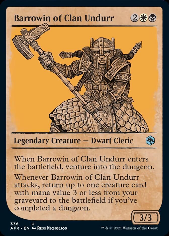 Barrowin of Clan Undurr (Showcase) [Dungeons & Dragons: Adventures in the Forgotten Realms] | Eastridge Sports Cards & Games