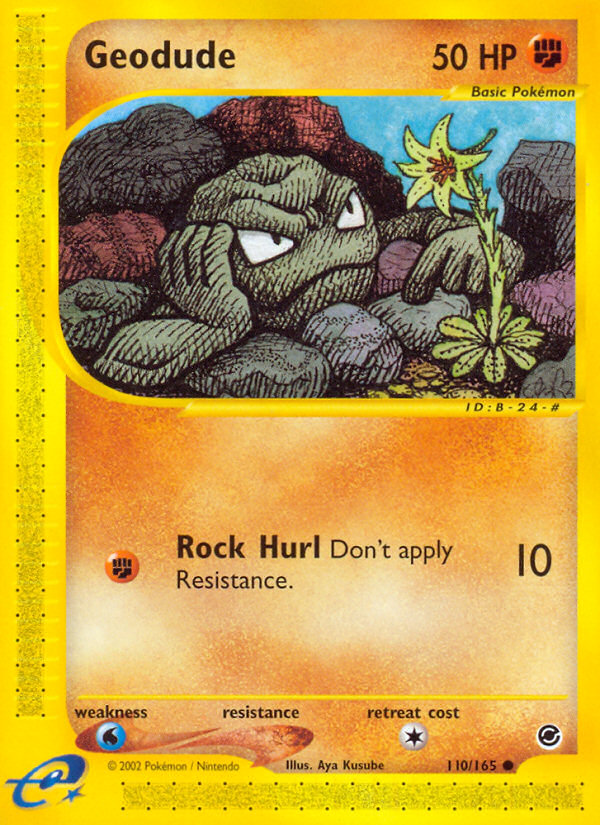 Geodude (110/165) [Expedition: Base Set] | Eastridge Sports Cards & Games