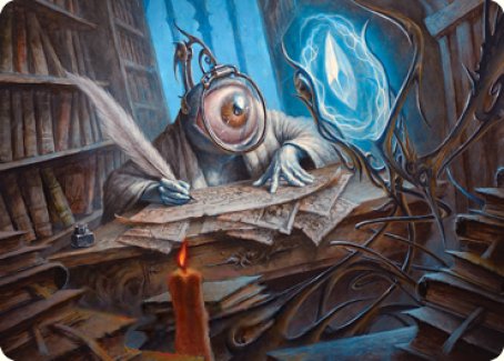Unblinking Observer Art Card [Innistrad: Midnight Hunt Art Series] | Eastridge Sports Cards & Games