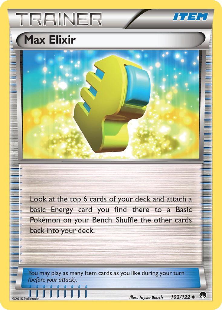 Max Elixir (102/122) [XY: BREAKpoint] | Eastridge Sports Cards & Games