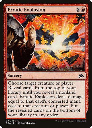 Erratic Explosion [Planechase Anthology] | Eastridge Sports Cards & Games