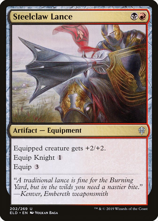 Steelclaw Lance [Throne of Eldraine] | Eastridge Sports Cards & Games