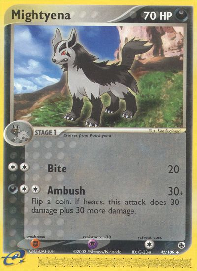 Mightyena (42/109) [EX: Ruby & Sapphire] | Eastridge Sports Cards & Games