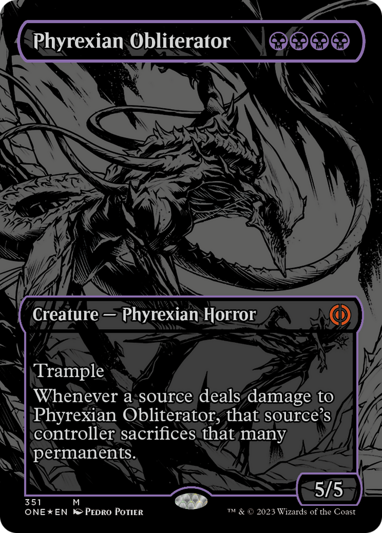 Phyrexian Obliterator (Oil Slick Raised Foil) [Phyrexia: All Will Be One] | Eastridge Sports Cards & Games
