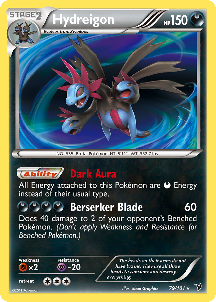 Hydreigon (79/101) [Black & White: Noble Victories] | Eastridge Sports Cards & Games