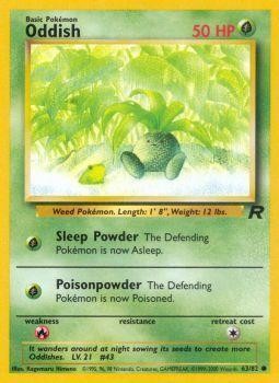 Oddish (63/82) [Team Rocket Unlimited] | Eastridge Sports Cards & Games