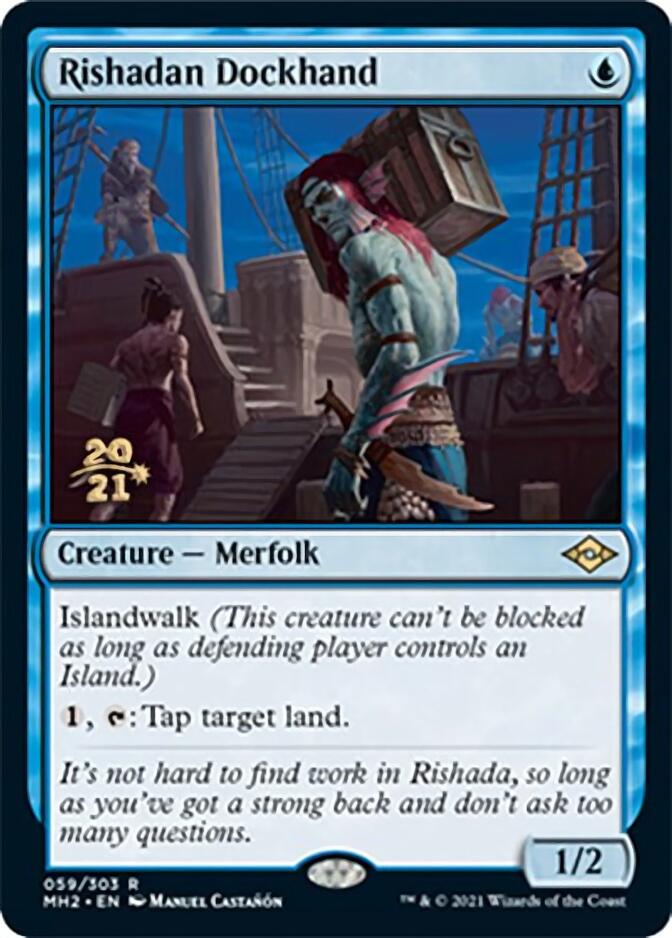 Rishadan Dockhand [Modern Horizons 2 Prerelease Promos] | Eastridge Sports Cards & Games