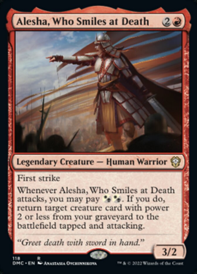 Alesha, Who Smiles at Death [Dominaria United Commander] | Eastridge Sports Cards & Games