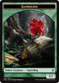 Saproling // Treasure (010) Double-sided Token [Explorers of Ixalan] | Eastridge Sports Cards & Games