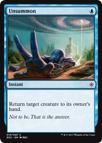 Unsummon [Explorers of Ixalan]