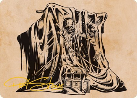 Gelatinous Cube (Showcase) Art Card (Gold-Stamped Signature) [Dungeons & Dragons: Adventures in the Forgotten Realms Art Series] | Eastridge Sports Cards & Games