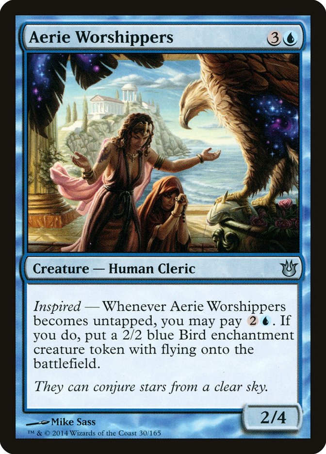 Aerie Worshippers [Born of the Gods] | Eastridge Sports Cards & Games